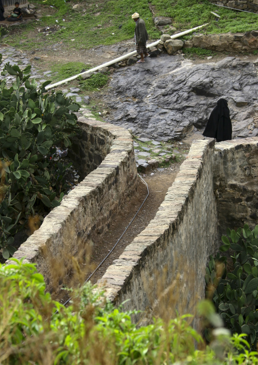 Stone bridge, Ibb Governorate, Jibla, Yemen