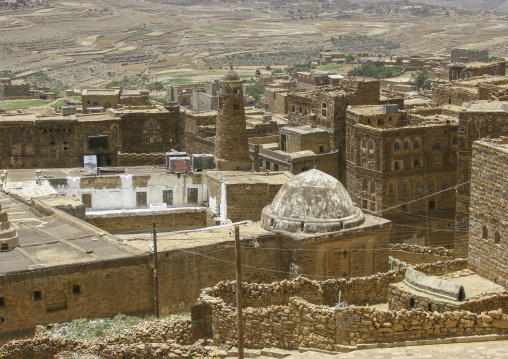 Mosque minaret, Amran Governorate, Hababah, Yemen