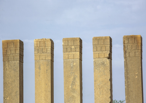 The Barran temple aka temple of the moon, Marib Governorate, Marib, Yemen