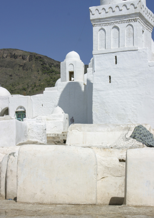 White Mosque of Ahmed Ibn Alwan, Taiz Governorate, Yafrus, Yemen