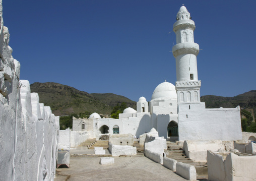 White Mosque of Ahmed Ibn Alwan, Taiz Governorate, Yafrus, Yemen