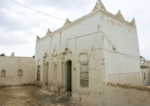 Old mosque in the citadel, Al Hudaydah Governorate, Zabid, Yemen