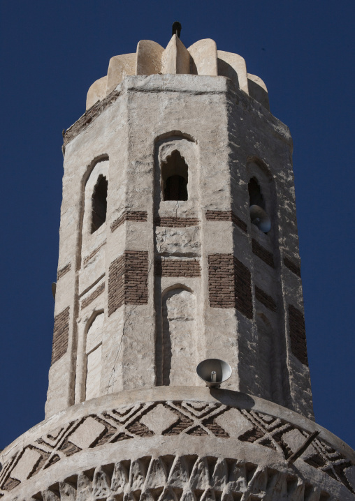 Mosque minaret, Amanat Al-Asemah, Sanaa, Yemen