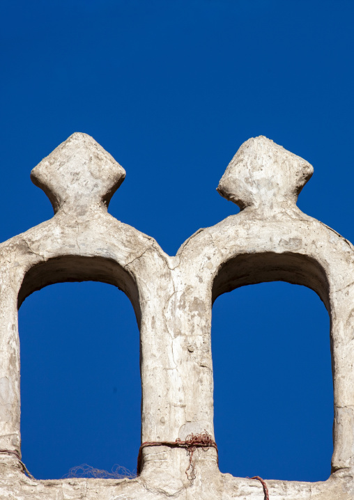 Traditional houses detail, Amanat Al-Asemah, Sanaa, Yemen