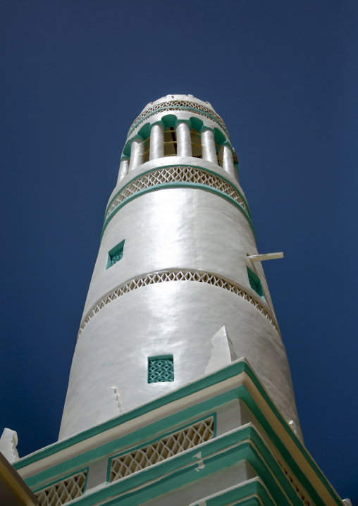 Mosque minaret, Hadhramaut, Seiyun, Yemen