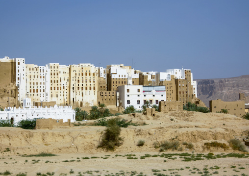 Multi- storey buildings made from mud, Hadhramaut, Shibam, Yemen