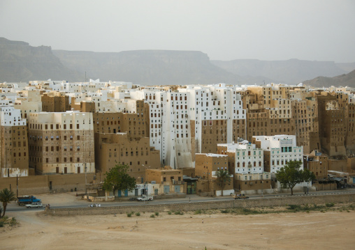 Multi- storey buildings made from mud, Hadhramaut, Shibam, Yemen