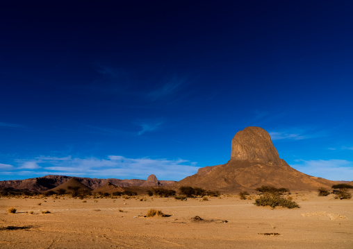 Sandstone rock formation in the desert, North Africa, Tamanrasset, Algeria