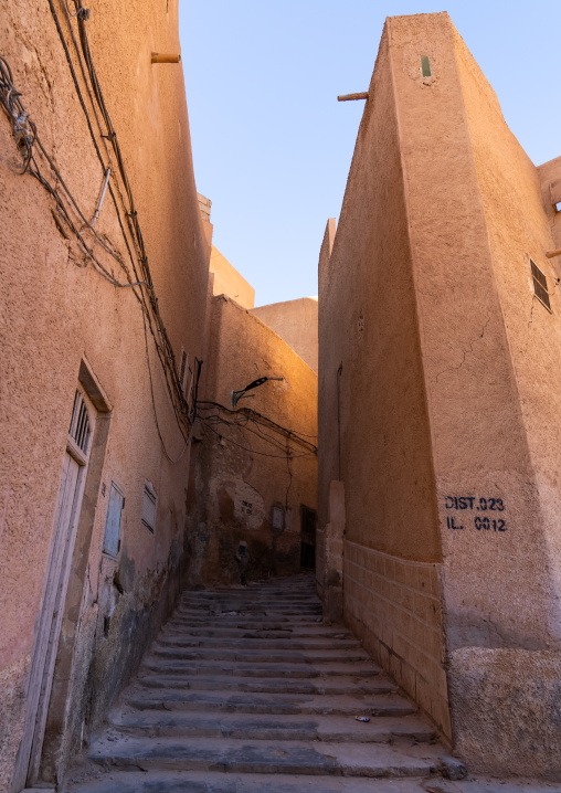 Old houses in Ksar El Atteuf, North Africa, Ghardaia, Algeria