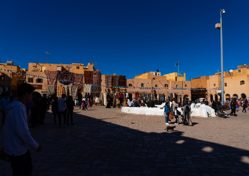 Market square, North Africa, Ghardaia, Algeria
