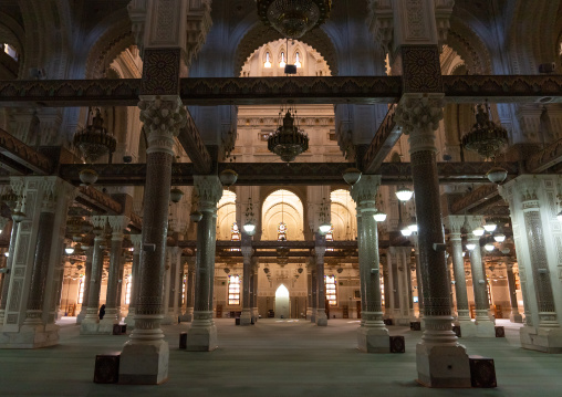 Inside Emir Abdelkader Mosque, North Africa, Constantine, Algeria