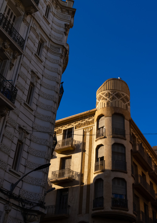 Old french colonial buildings, North Africa, Oran, Algeria