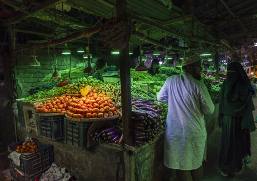 Vegetables and fruits morning market, Dhaka Division, Dhaka, Bangladesh