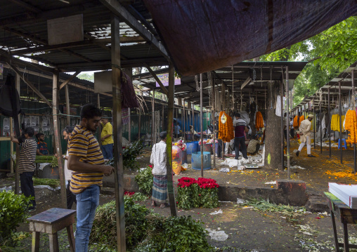 Flower market, Dhaka Division, Dhaka, Bangladesh