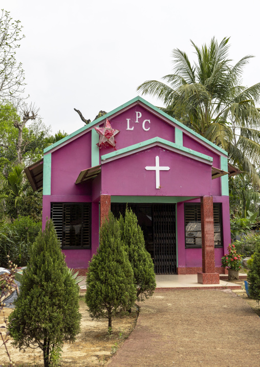 Catholic church in Khasi tribe village, Sylhet Division, Kamalganj, Bangladesh