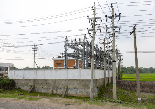 Power station, Sylhet Division, Madhabpur, Bangladesh