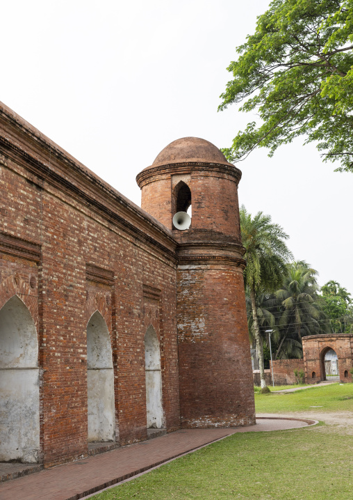 Sixty Dome Mosque or Saith Gunbad Masjid, Khulna Division, Bagerhat, Bangladesh