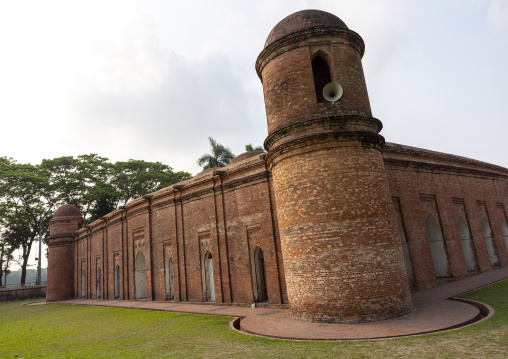 Sixty Dome Mosque or Saith Gunbad Masjid, Khulna Division, Bagerhat, Bangladesh