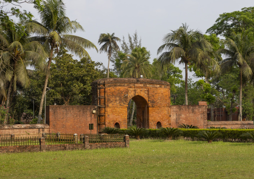 Sixty Dome Mosque or Saith Gunbad Masjid, Khulna Division, Bagerhat, Bangladesh