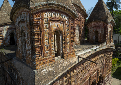 The Pancha Ratna Govinda temple, Rajshahi Division, Puthia, Bangladesh