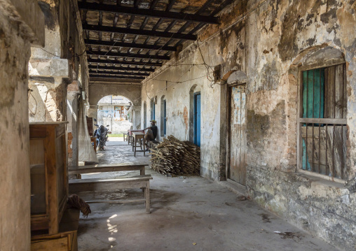 Old heritage house arcade, Rajshahi Division, Puthia, Bangladesh