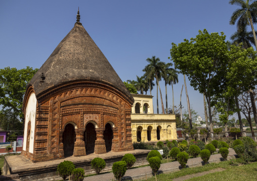 The Pancharatna Govinda temple, Rajshahi Division, Puthia, Bangladesh