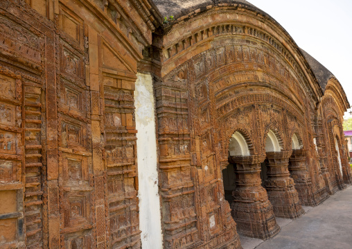 The Pancharatna Govinda temple, Rajshahi Division, Puthia, Bangladesh