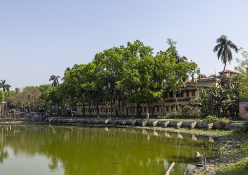 Puthia Rajbari complex pond, Rajshahi Division, Puthia, Bangladesh