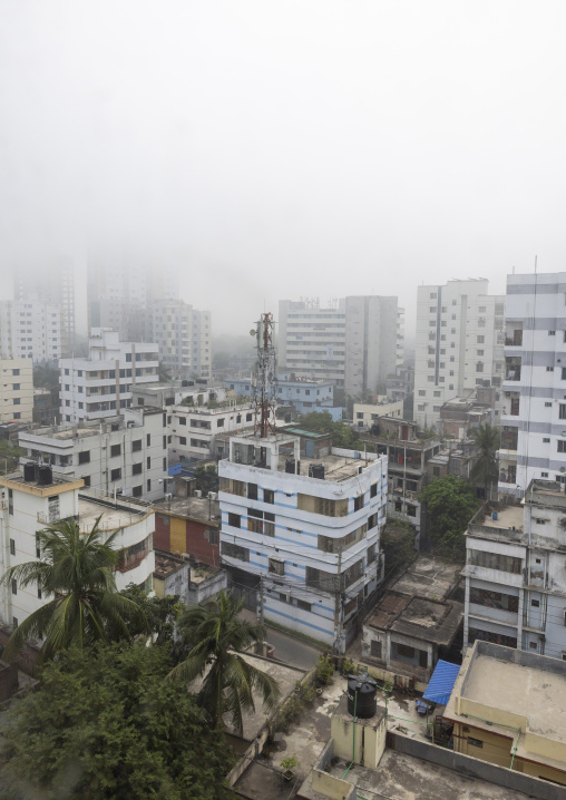 View of the town in the pollution, Rajshahi Division, Rajshahi, Bangladesh