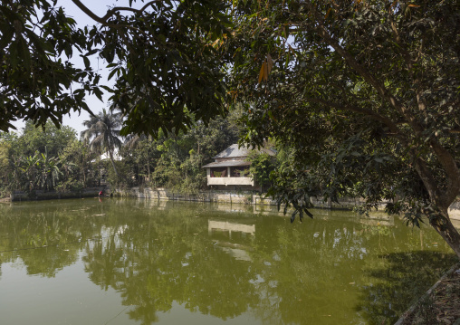 Pond in a village, Rajshahi Division, Manda, Bangladesh