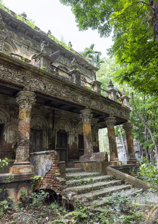 Old heritage house at Pakutia Zamindar Bari, Dhaka Division, Nagarpur, Bangladesh