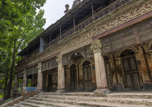 Old heritage house at Pakutia Zamindar Bari, Dhaka Division, Nagarpur, Bangladesh