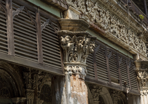 Old heritage house at Pakutia Zamindar Bari, Dhaka Division, Nagarpur, Bangladesh