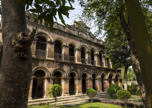 Heritage houses inside Balihati Palace, Dhaka Division, Saturia, Bangladesh