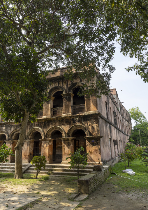 Heritage houses inside Balihati Palace, Dhaka Division, Saturia, Bangladesh