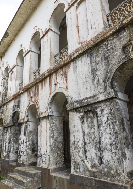 Heritage houses inside Balihati Palace, Dhaka Division, Saturia, Bangladesh