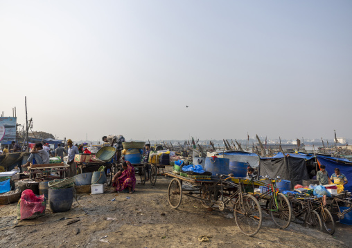 Morning fish market, Chittagong Division, Chittagong, Bangladesh