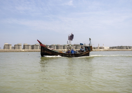 Trawler going to fish, Chittagong Division, Maheshkhali, Bangladesh