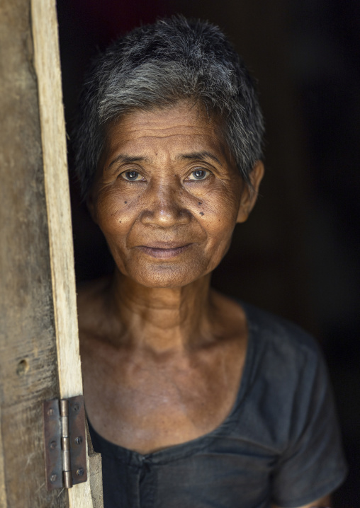 Portrait of a bangladeshi Chakma tribe woman, Chittagong Division, Rangamati Sadar, Bangladesh