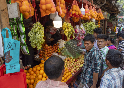 Fruits shop at Chakma tribe market, Chittagong Division, Rangamati Sadar, Bangladesh