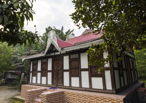 Traditional house, Dhaka Division, Tongibari, Bangladesh