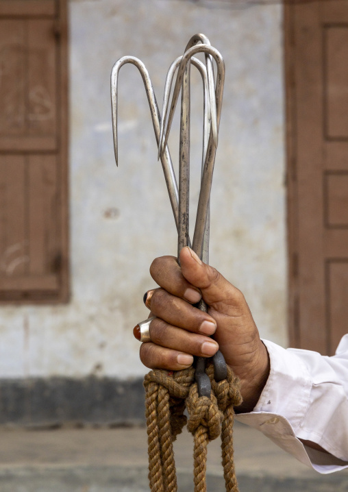 Hooks used to hang hindu devotees in the back, Dhaka Division, Dhaka, Bangladesh