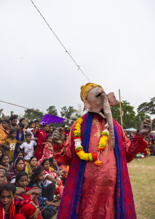 Ganesh during Charak Puja hindu festival, Sylhet Division, Kamalganj, Bangladesh