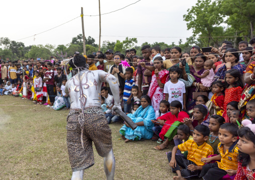 Lord Shiva during Charak Puja hindu festival, Sylhet Division, Kamalganj, Bangladesh