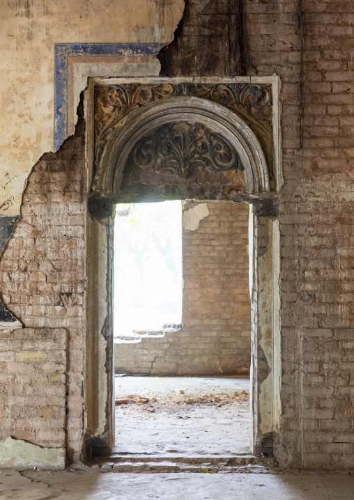 Abandonned Balihar Rajbari palace, Rajshahi Division, Naogaon Sadar, Bangladesh