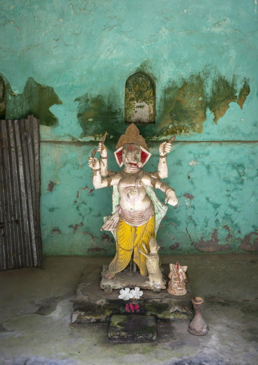 Ganesh statue in Hindu temple in Balihar Rajbari, Rajshahi Division, Baliher, Bangladesh