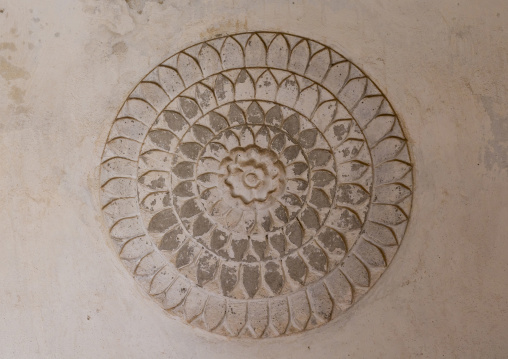 Pancha Ratna Govinda hindu temple stuco decoration, Rajshahi Division, Puthia, Bangladesh