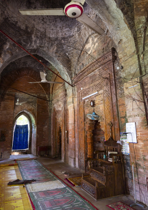 Nine Dome Mosque mirhab, Khulna Division, Bagerhat, Bangladesh