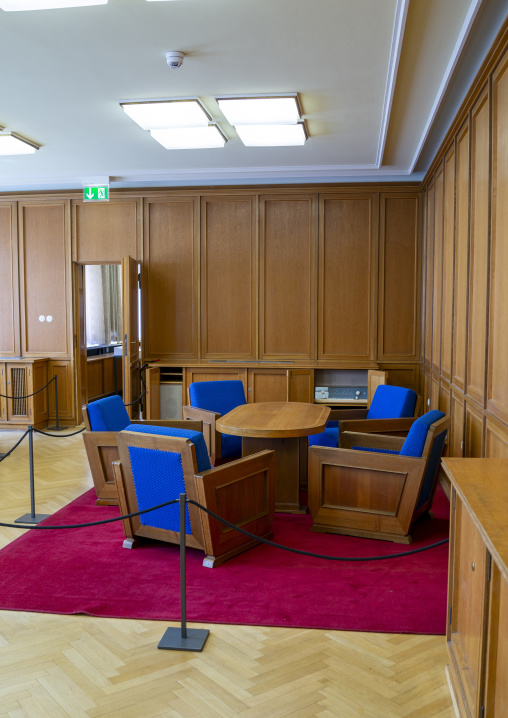 Office in the former GDR Ministry for State Security now Stasi Museum, Berlin state, Berlin, Germany