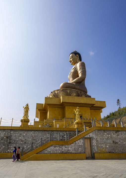 The statue of Buddha Dordenma, Thimphu, Kuenselphodrang, Bhutan